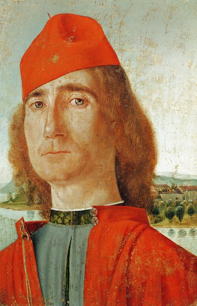 Homme au béret rouge, 1492 - Vittore Carpaccio